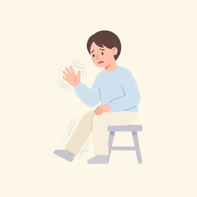 手足のしびれの症状イメージイラスト